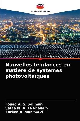 Book cover for Nouvelles tendances en matiere de systemes photovoltaiques