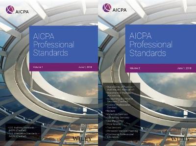 Cover of AICPA Professional Standards, 2018