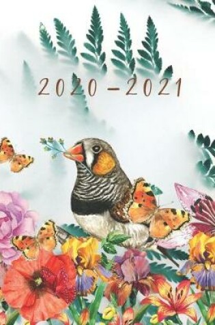 Cover of 2020-2021 2 Year Planner Nature Monthly Calendar Goals Agenda Schedule Organizer