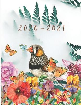 Book cover for 2020-2021 2 Year Planner Nature Monthly Calendar Goals Agenda Schedule Organizer