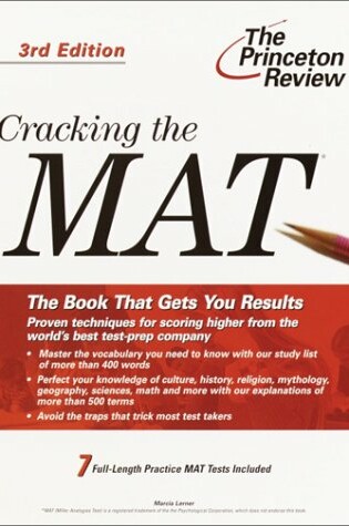 Cover of Cracking Mat 3/E