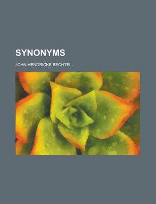 Book cover for Synonyms