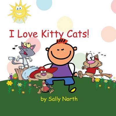 Book cover for I Love Kitty Cats! (boy version)