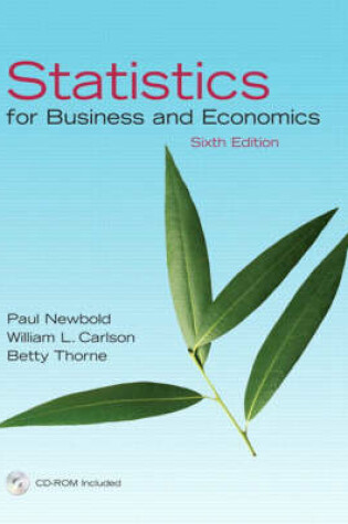 Cover of Valuepack:Statistics for Business and Economics and Student CD:United States Edition with Mathematics for Economics and Business