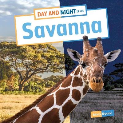 Book cover for Day and Night in the Savanna