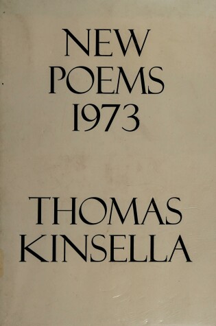 Cover of New Poems, 1973