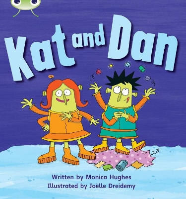 Book cover for Bug Club Phonics - Phase 2 Unit 3: Kat and Dan