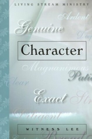 Cover of Character