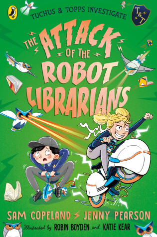 Cover of The Attack of the Robot Librarians