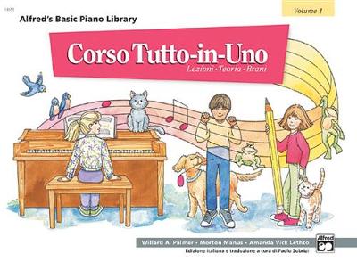 Book cover for Alfred's Basic All-In-One Course [Corso Tutto-In-Uno], Bk 1