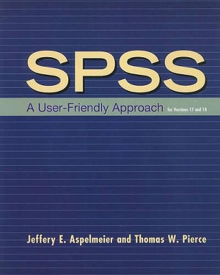 Book cover for Spss: A User-Friendly Approach for Versions 17 and 18