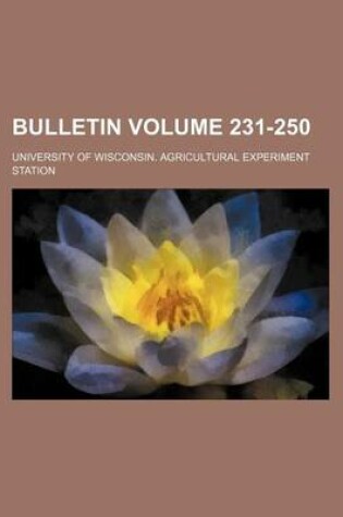 Cover of Bulletin Volume 231-250