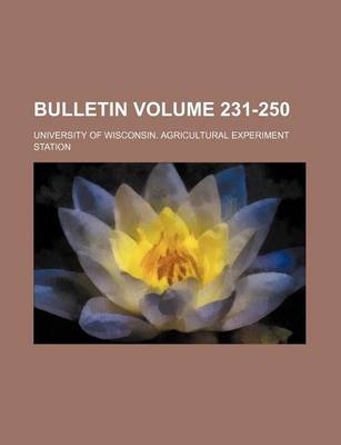 Book cover for Bulletin Volume 231-250