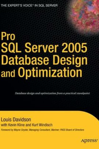 Cover of Pro SQL Server 2005