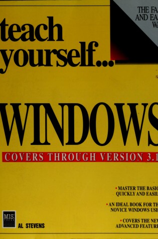 Cover of Teach Yourself Windows 3.1