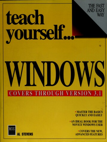 Book cover for Teach Yourself Windows 3.1