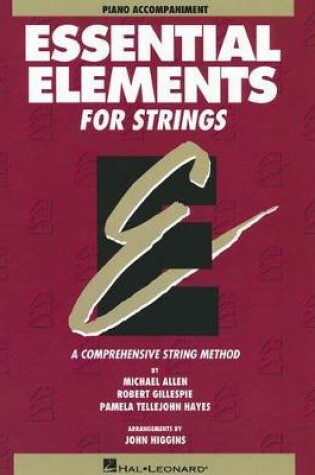Cover of Essential Elements for Strings - Book 1