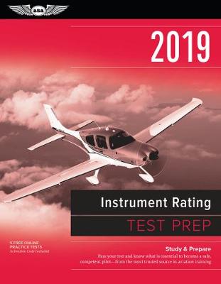 Book cover for Instrument Rating Test Prep 2019