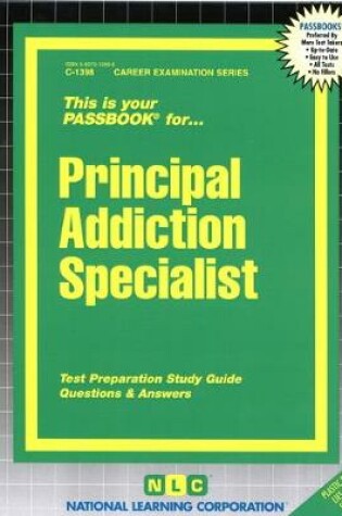 Cover of Principal Addiction Specialist