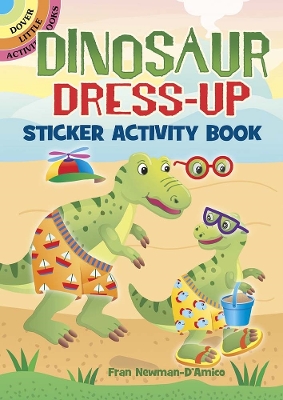 Book cover for Dinosaur Dress-Up Sticker Activity Book