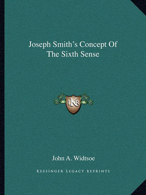 Book cover for Joseph Smith's Concept of the Sixth Sense