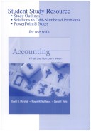 Book cover for Student Study Resource for Use with Accounting