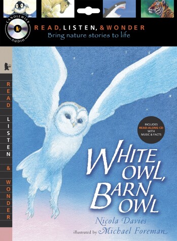 Cover of White Owl, Barn Owl with Audio, Peggable
