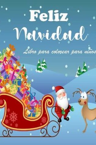 Cover of Increíble libro de Navidad para colorear para niños