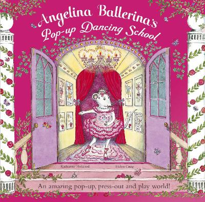 Book cover for Angelina's Pop-up Dancing School