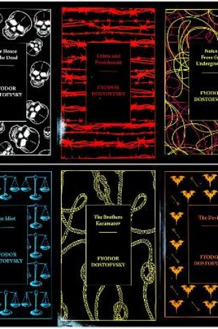 Cover of Complete Collection of Fyodor Dostoevsky 6 Books Set(Crime and Punishment, Notes From the Underground,The Brother Karamazov,The Devils,The House of the Dead,The Idiot)