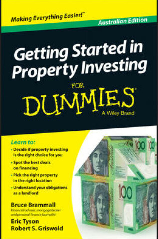 Cover of Getting Started in Property Investment For Dummies - Australia