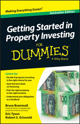 Book cover for Getting Started in Property Investment For Dummies - Australia
