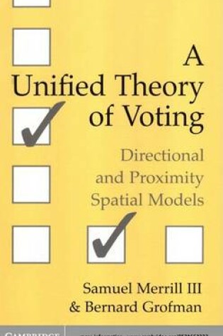 Cover of A Unified Theory of Voting