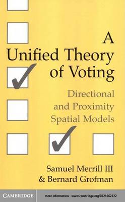 Book cover for A Unified Theory of Voting