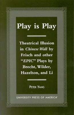 Book cover for Play is Play