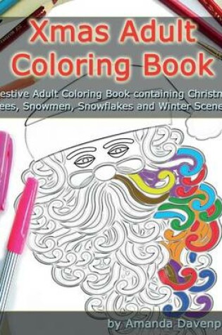 Cover of Xmas Adult Coloring Book