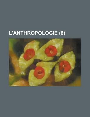 Book cover for L'Anthropologie (8 )