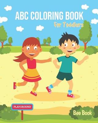 Book cover for ABC Coloring Book for Toddlers