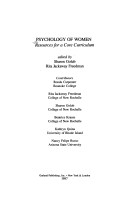 Cover of Psychology of Women