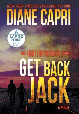 Book cover for Get Back Jack Large Print Hardcover Edition