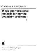 Book cover for Weak and Variational Methods for Free and Moving Boundary Problems