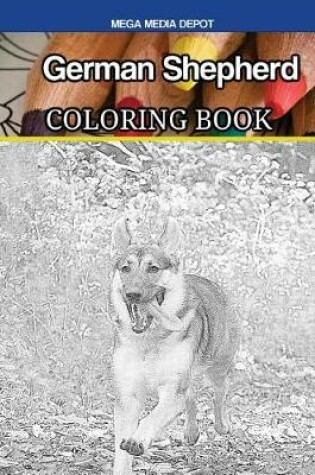 Cover of German Shepherd Coloring Book