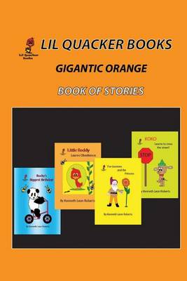 Book cover for Gigantic Orange Book of Stories