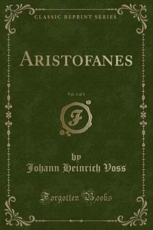 Cover of Aristofanes, Vol. 1 of 3 (Classic Reprint)