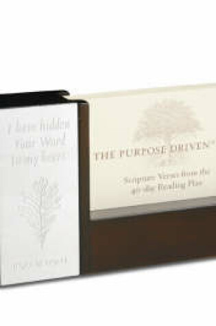 Cover of Purpose-Driven Life Scripture Keeper Plus with Cards