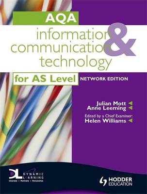 Book cover for AQA ICT for AS Dynamic Learning