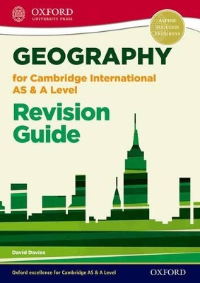 Book cover for Geography for Cambridge International AS and A Level Revision Guide