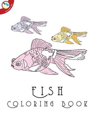 Book cover for Fish Coloring Book for Adults