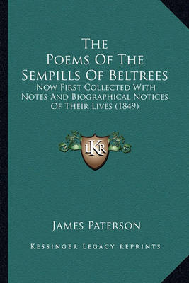 Book cover for The Poems of the Sempills of Beltrees the Poems of the Sempills of Beltrees