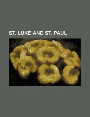 Book cover for St. Luke and St. Paul